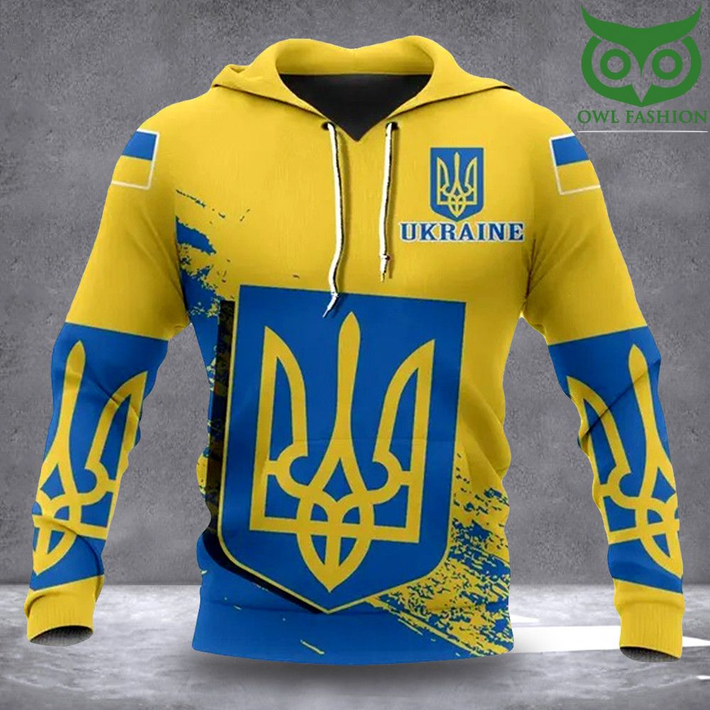 Ukraine Hoodie Ukrainian Pride Pray For Ukraine 2022 Merchandise For Mens
