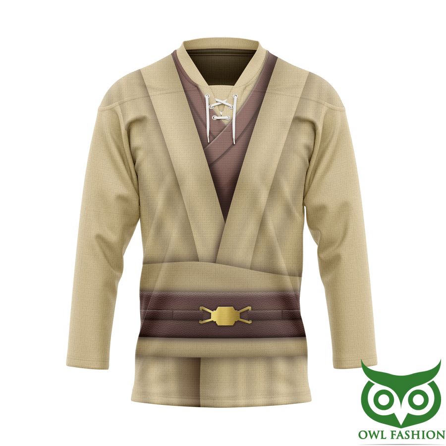 3D Star Wars Obi Wan Kenobi Custom Hockey Jersey