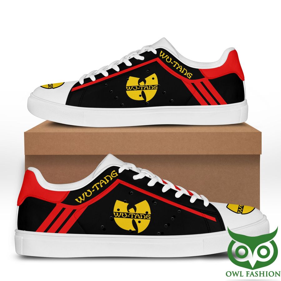 Wu-Tang Red line black Stan Smith Shoes
