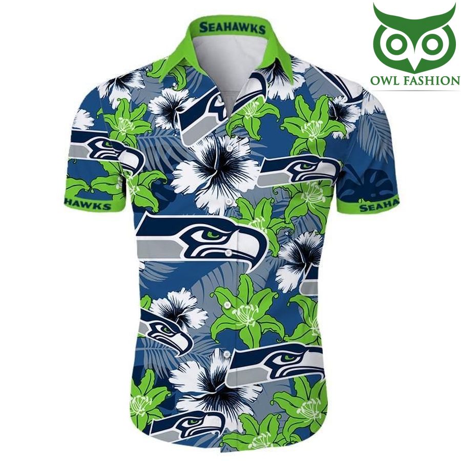 Nfl New York Jets signature tropical floral Hawaiian Shirt Summer 