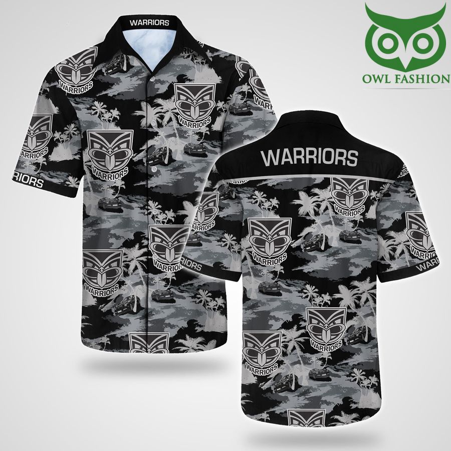 New Zealand Warriors Tommy Bahama Hawaiian Shirt 