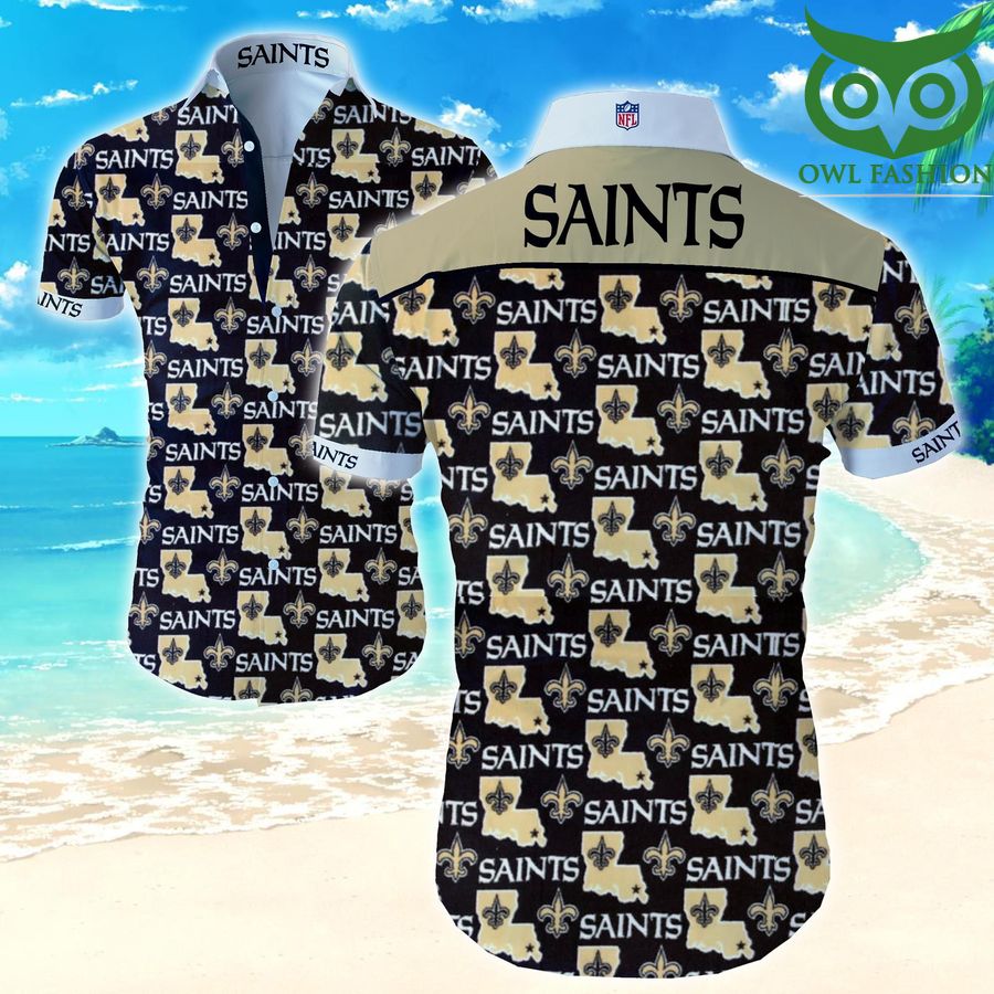 Nfl New Orleans Saints football team Hawaiian Shirt