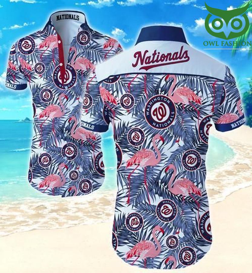 Washington Nationals Hawaiian Fit Body Shirt 