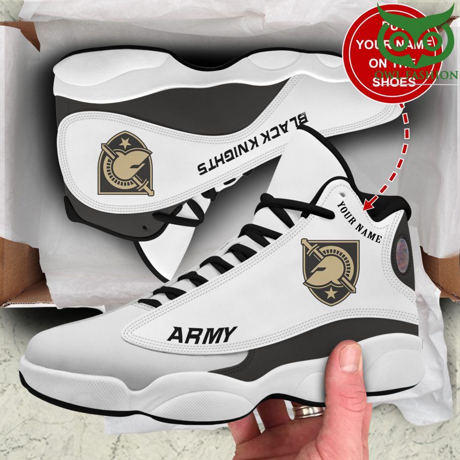 Army Black Knights Air Jordan 13 white Sneaker 