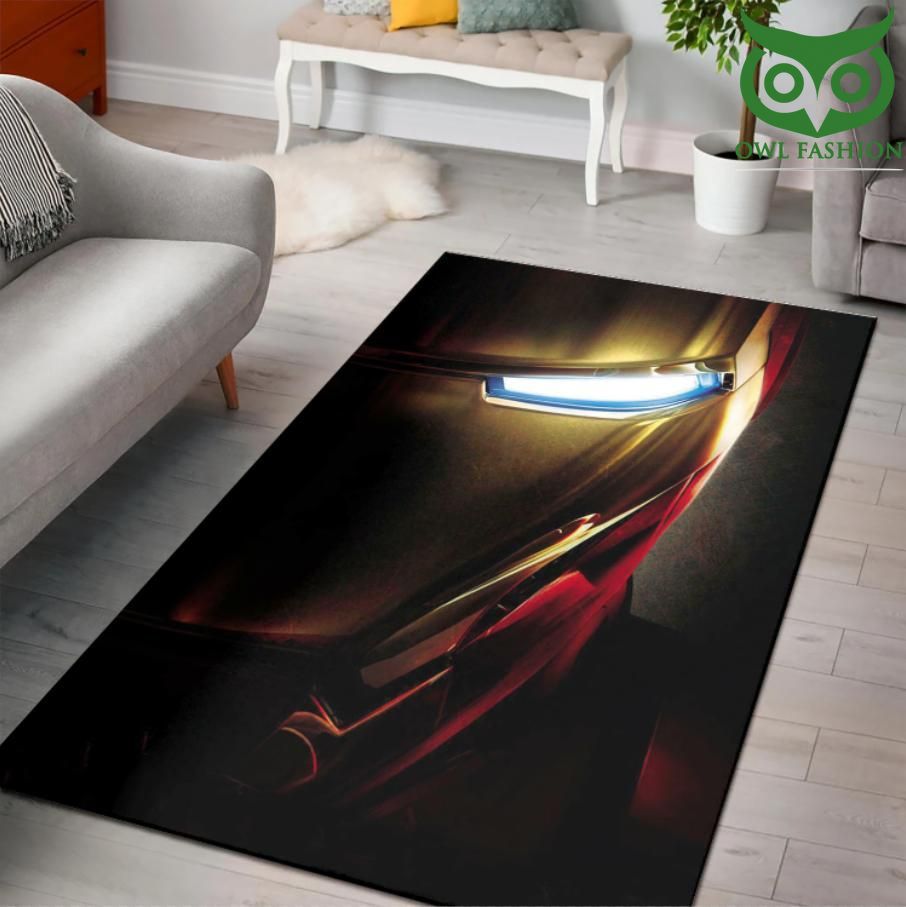 Iron Man Marvel Area carpet rug home decor