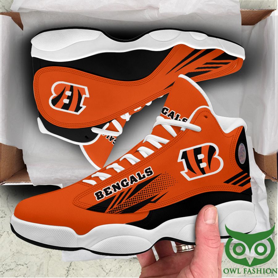 NFL Cincinnati Bengals Air Jordan 13 Shoes Sneaker