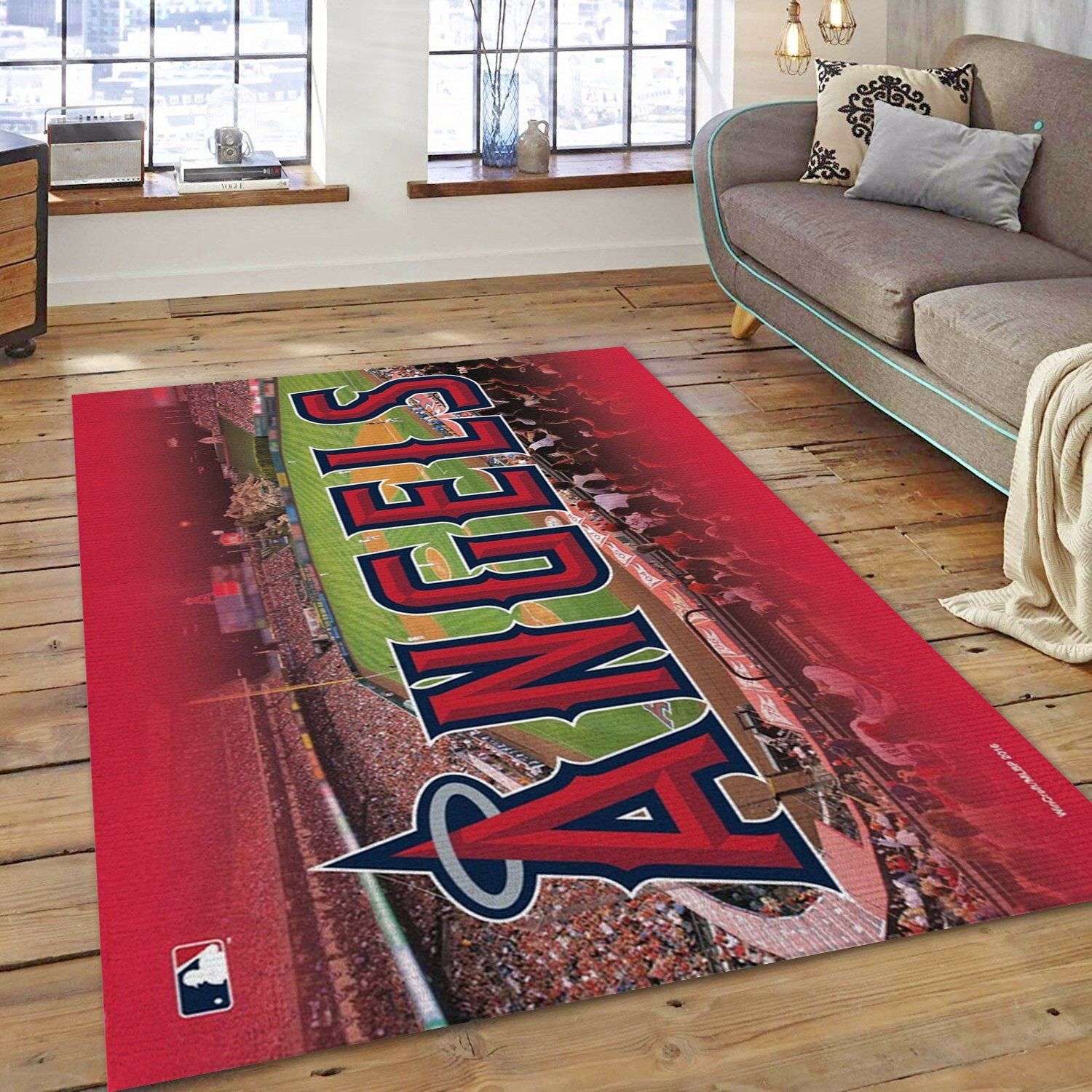 MLB Los Angeles Angels Wincraft Floor home decoration carpet rug