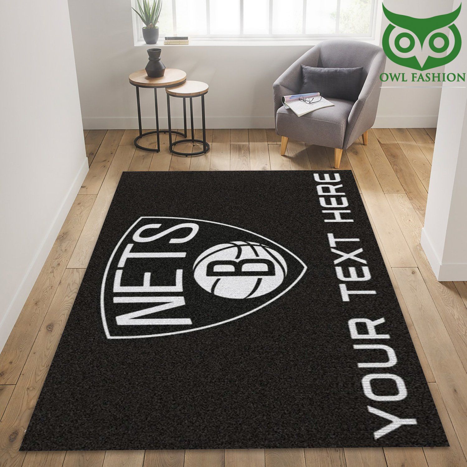 NBA Brooklyn Nets carpet rug Home and floor Decor