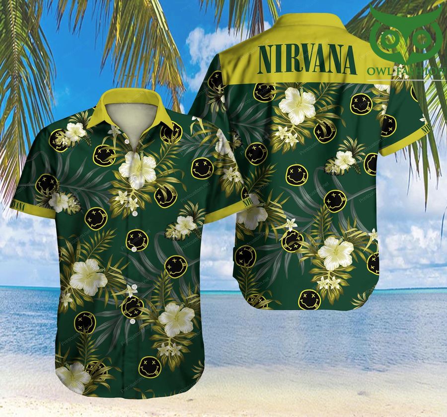 19 Tlmus nivanra tropical plants logo pattern Hawaiian Shirt