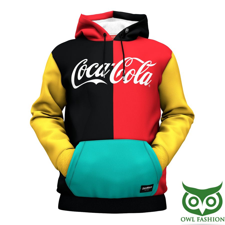 Coca-Cola By Freshhoods Color Block Hoodie
