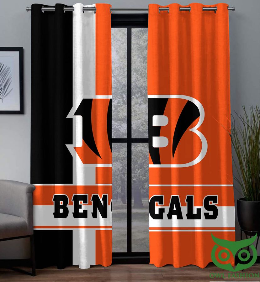 NFL Cincinnati Bengals Limited Edition Window Curtains