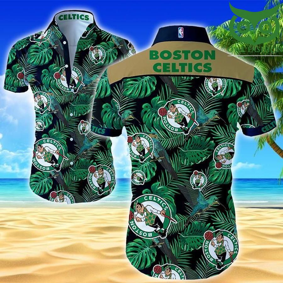 Nba Boston Celtics Hawaiian Shirt short sleeve summer wear