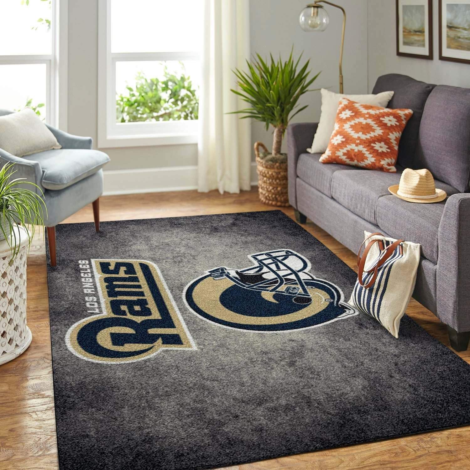 Nfl Football Team Los Angeles Rams Area Floor home decoration carpet rug