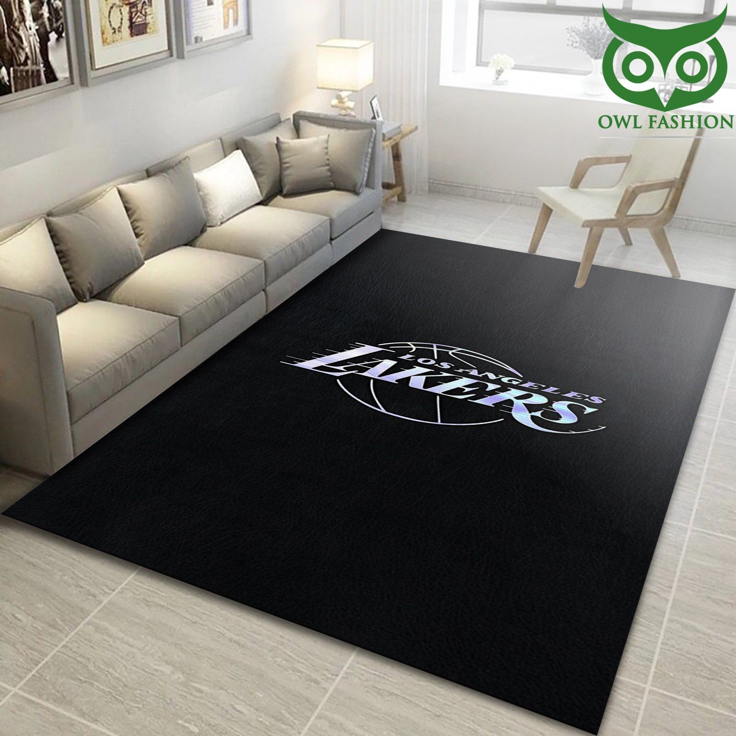 La Lakers Area Rug NBA carpet rug