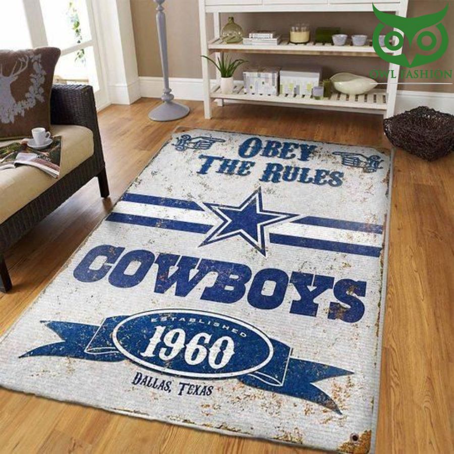 Dallas Cowboys Area Rug Nfl Football carpet rug