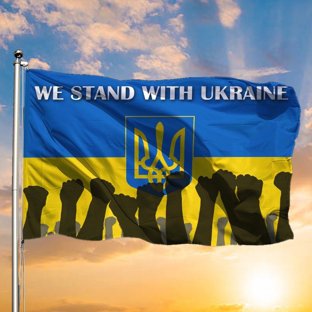 I Stand With Ukraine Ukrainian Flag Ani Putin Merch Pray For Ukraine