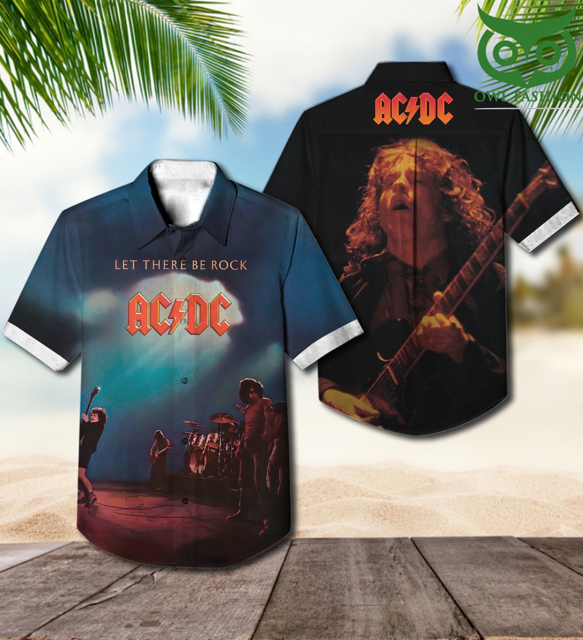 26 ACDC Let there be rock stage 3D Hawaiian Shirt