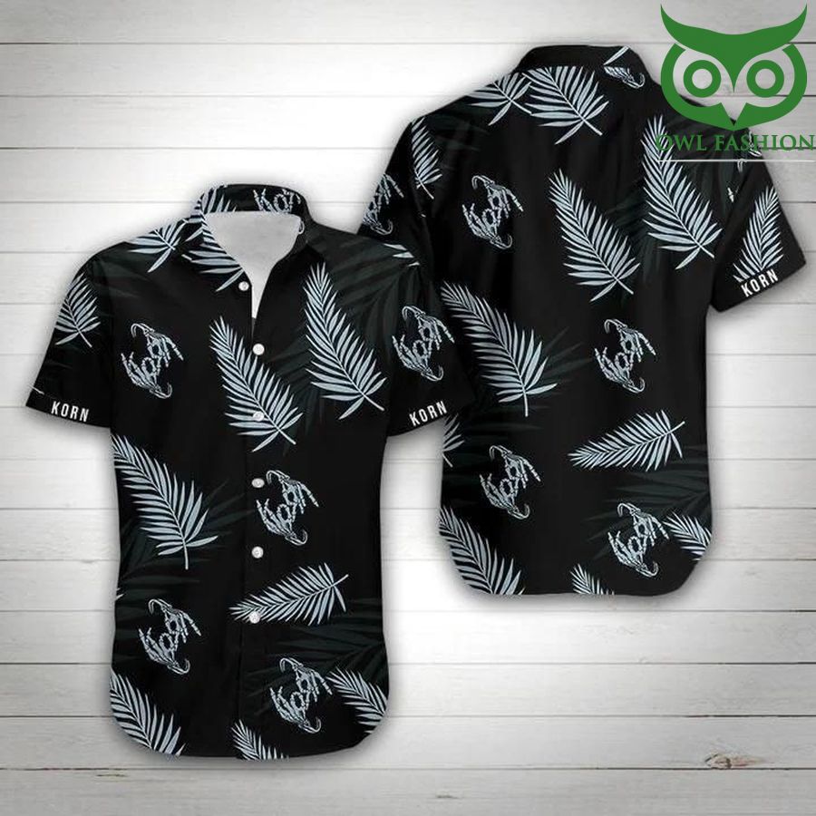 Korn band Floral Hawaiian Shirt 