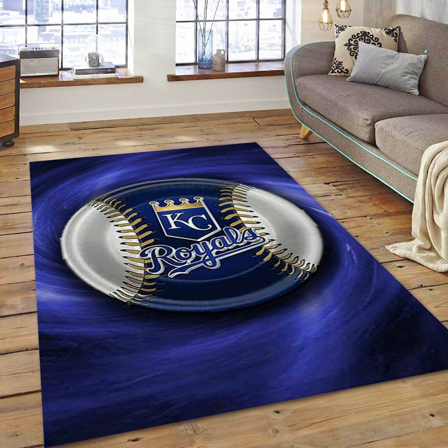 MLB Kansas City Royals Baseball Area Floor home decoration carpet rug