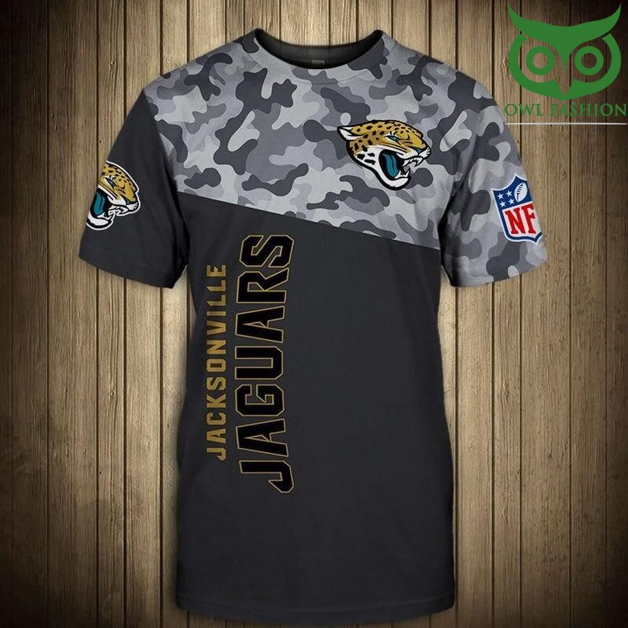 NFL Jacksonville Jaguars camo style Regular Mens Short Sleeve T-Shirt
