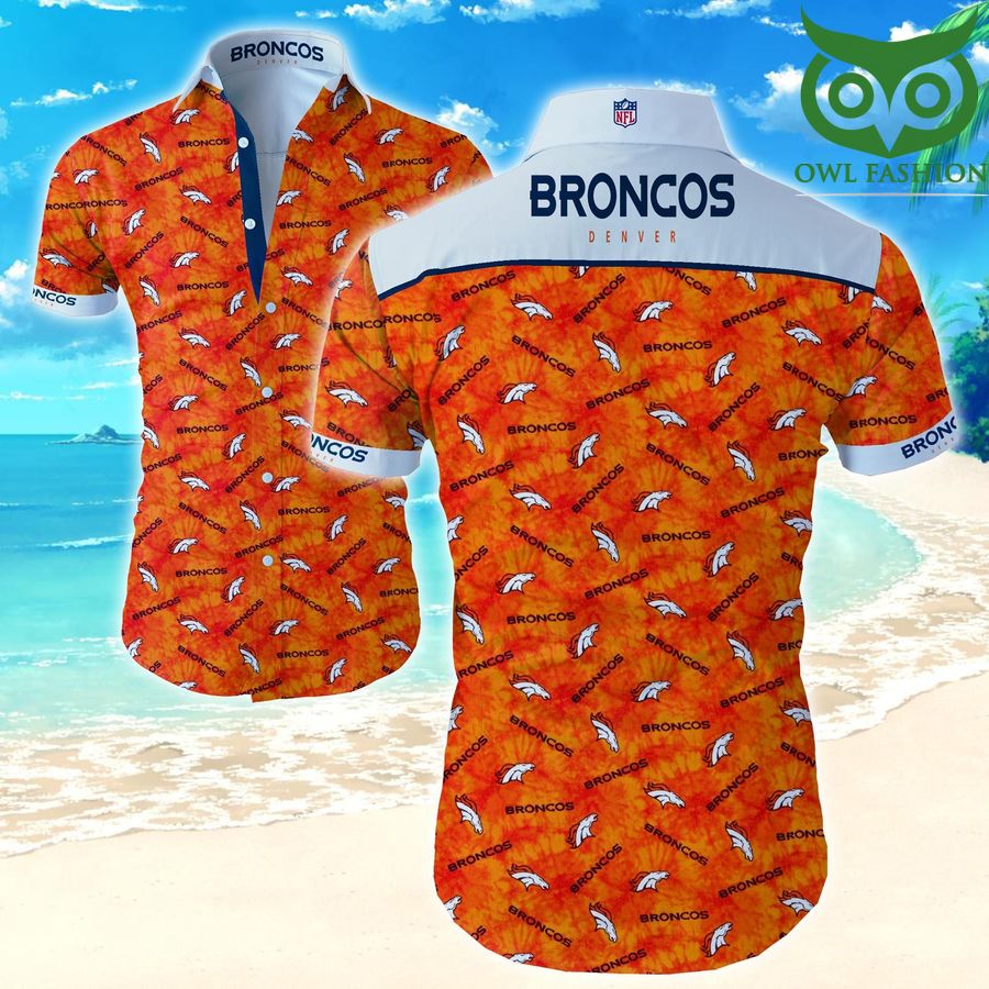 Nfl Denver Broncos Classic Premium Hawaiian Shirt 