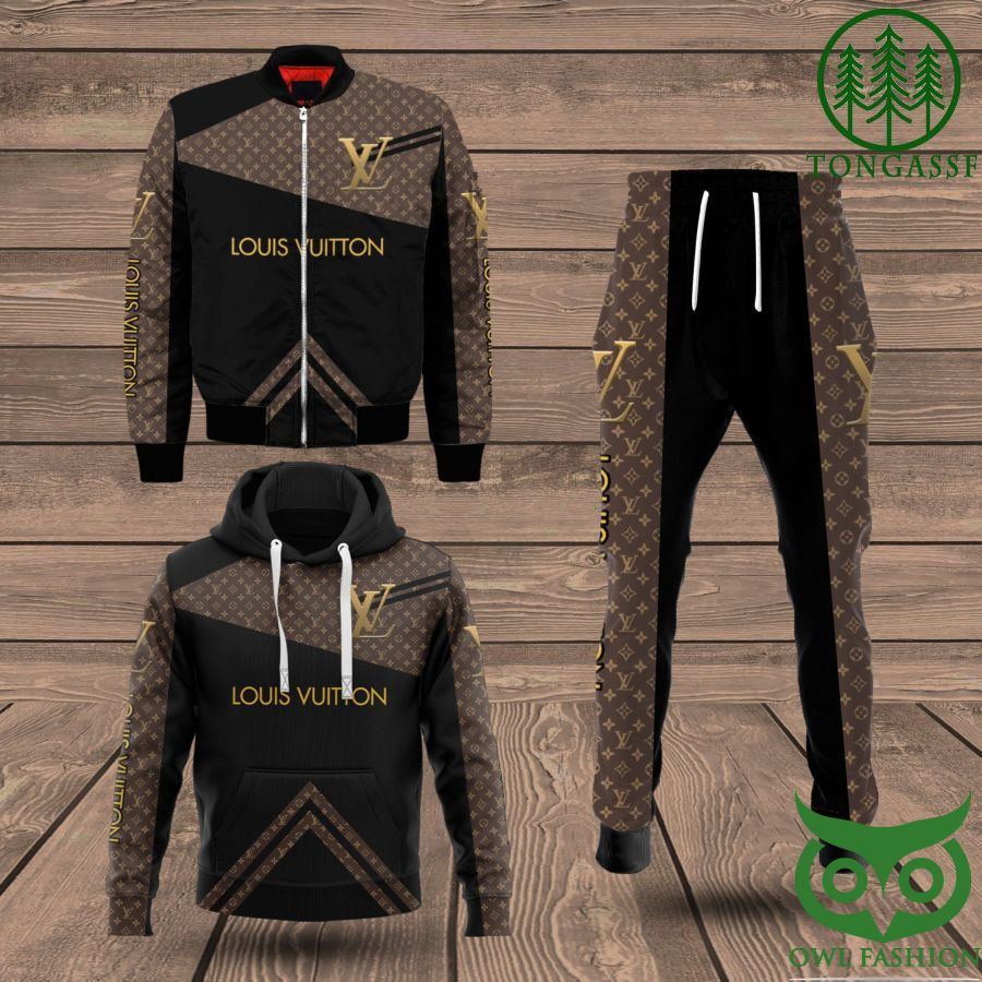 Luxury Louis Vuitton Jacket and Hoodie and Pants