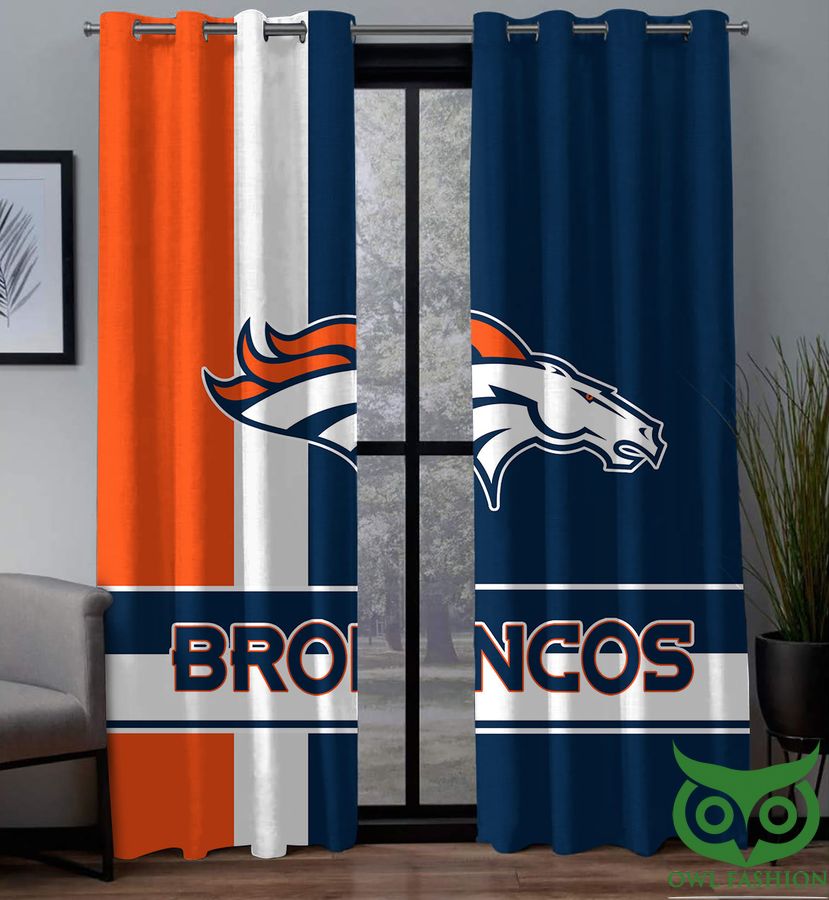 NFL Denver Broncos Limited Edition Window Curtains