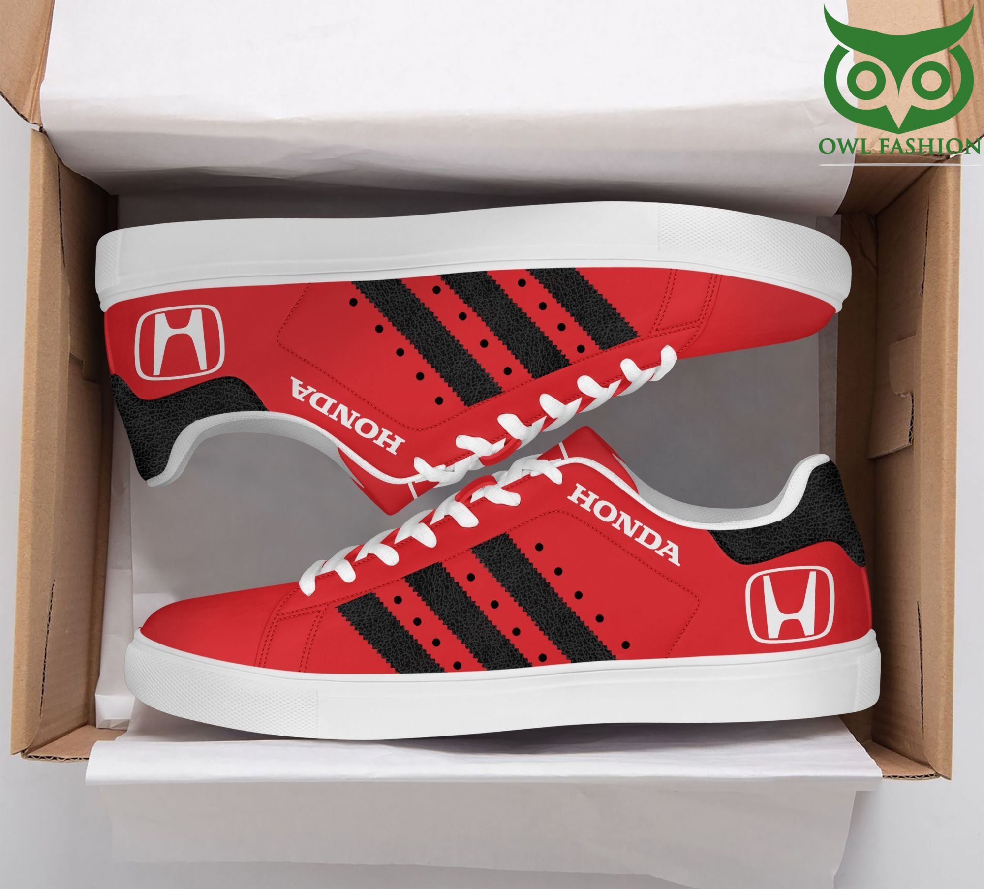 62 Limited Honda rose red Stan Smith shoes
