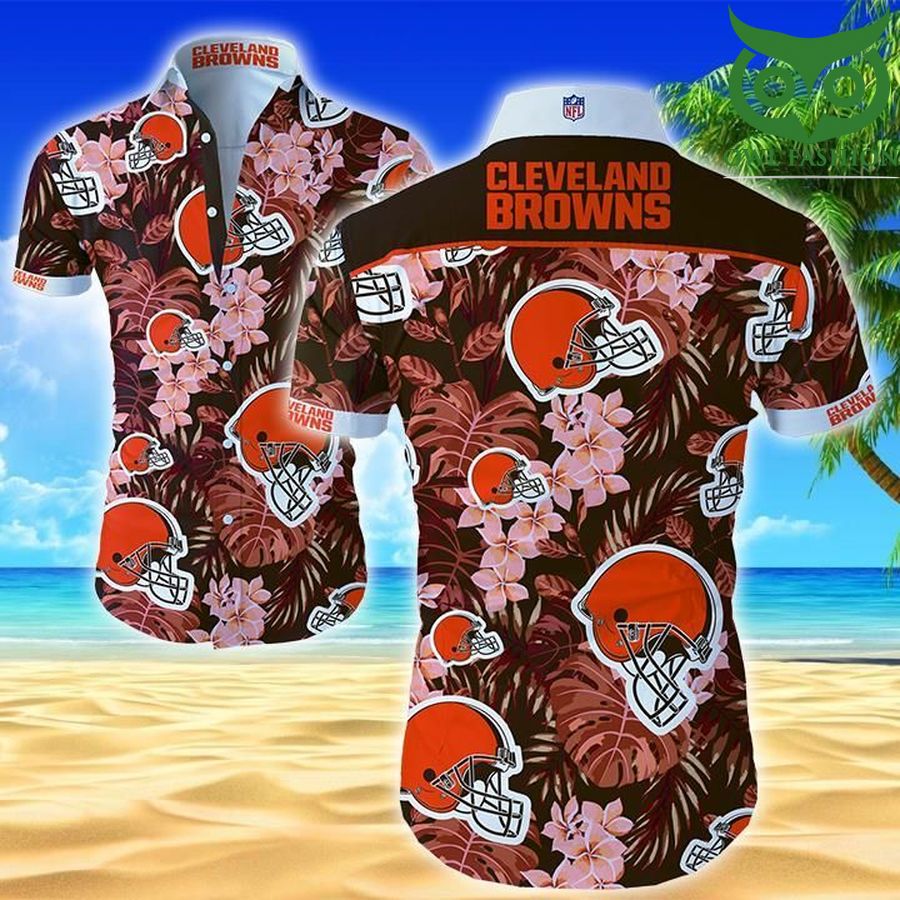 Nfl Cleveland Browns Hawaiian Shirt Summer football team