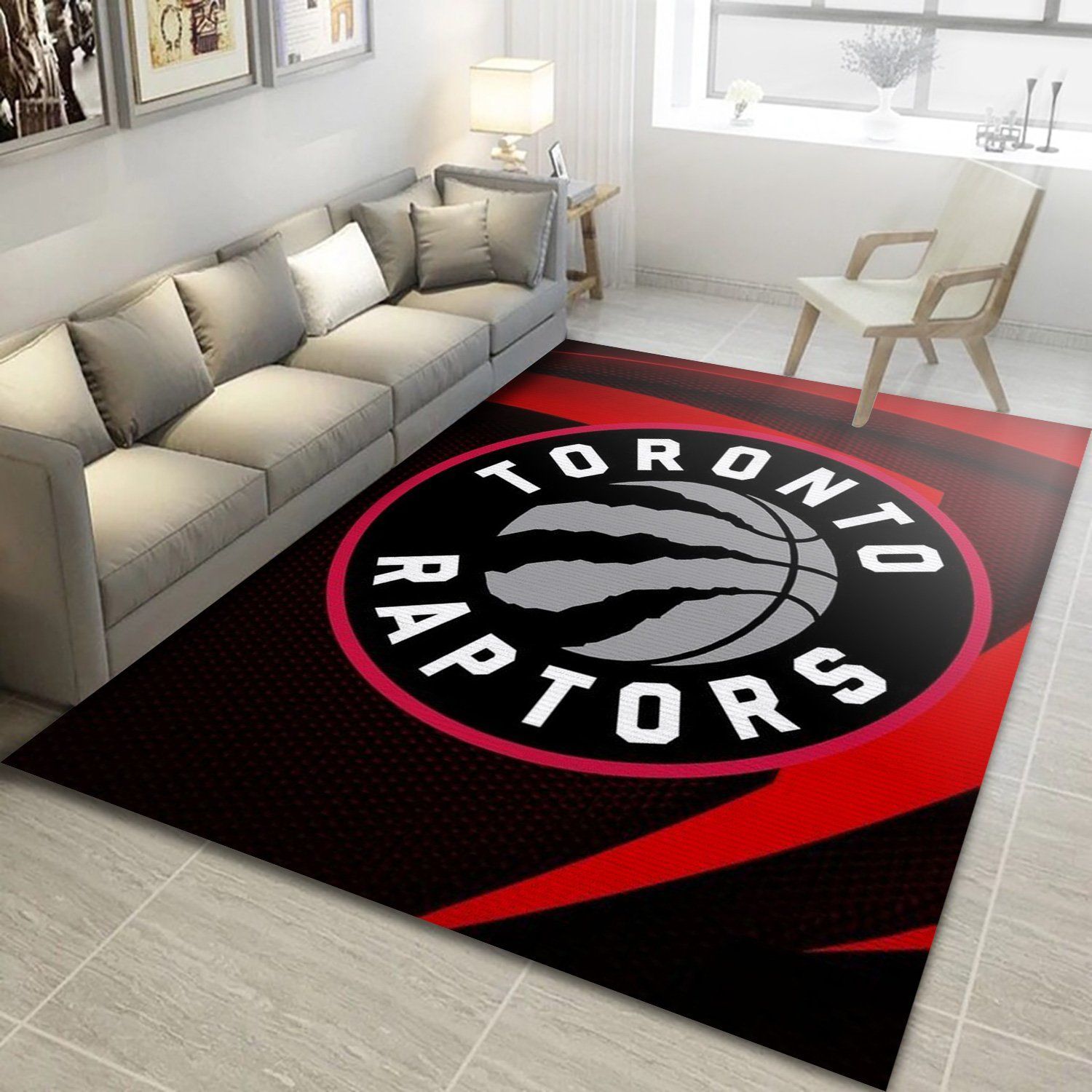 Toronto Raptors Nba Logo Team Floor home decoration carpet rug