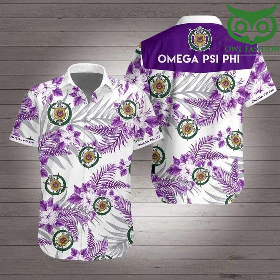 Omega psi phi Hawaiian Shirt 