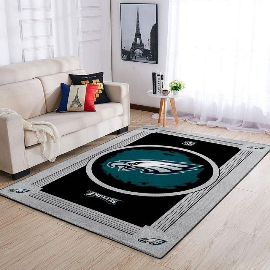 Philadelphia Eagles Nfl Logo Style Floor home decoration carpet rug