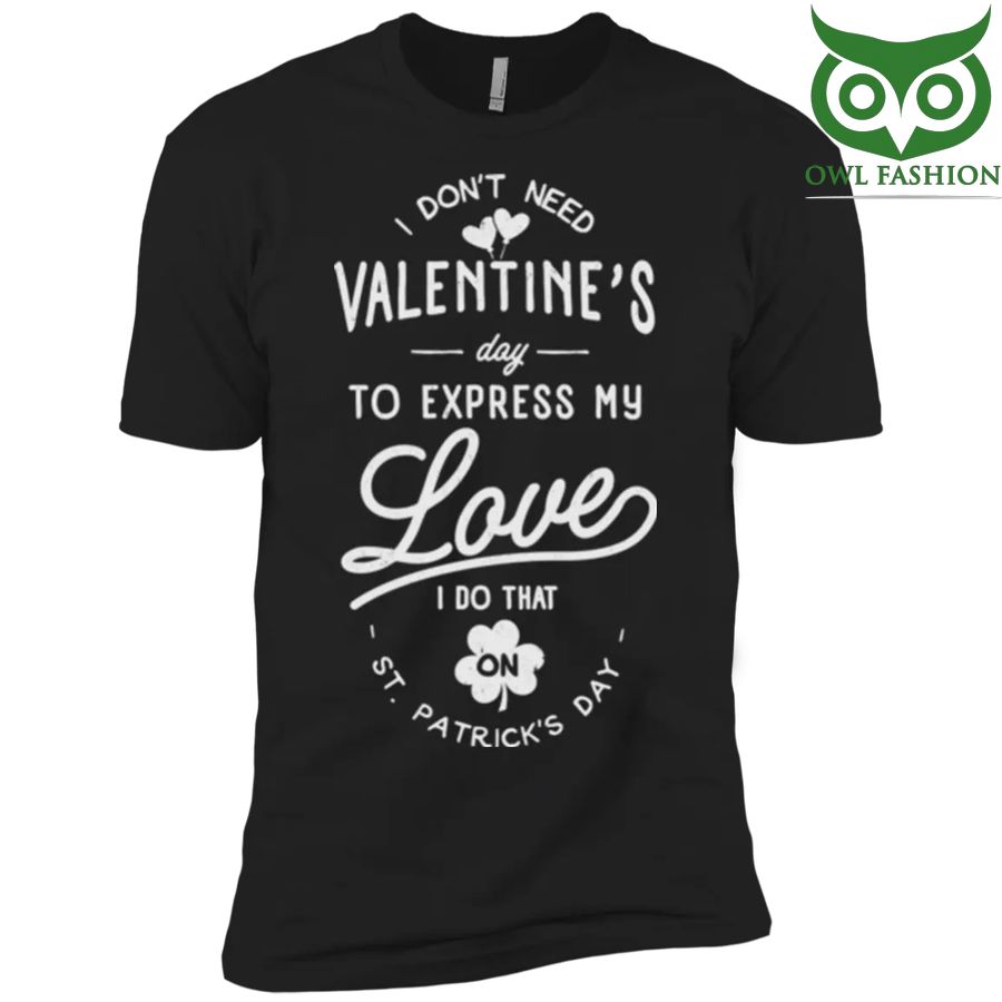 I don't need Valentines Day Boys black Premium T-Shirt