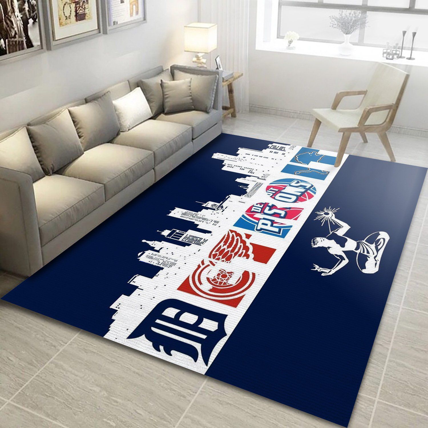 NBA Detroit Pistons Team Floor home decoration carpet rug