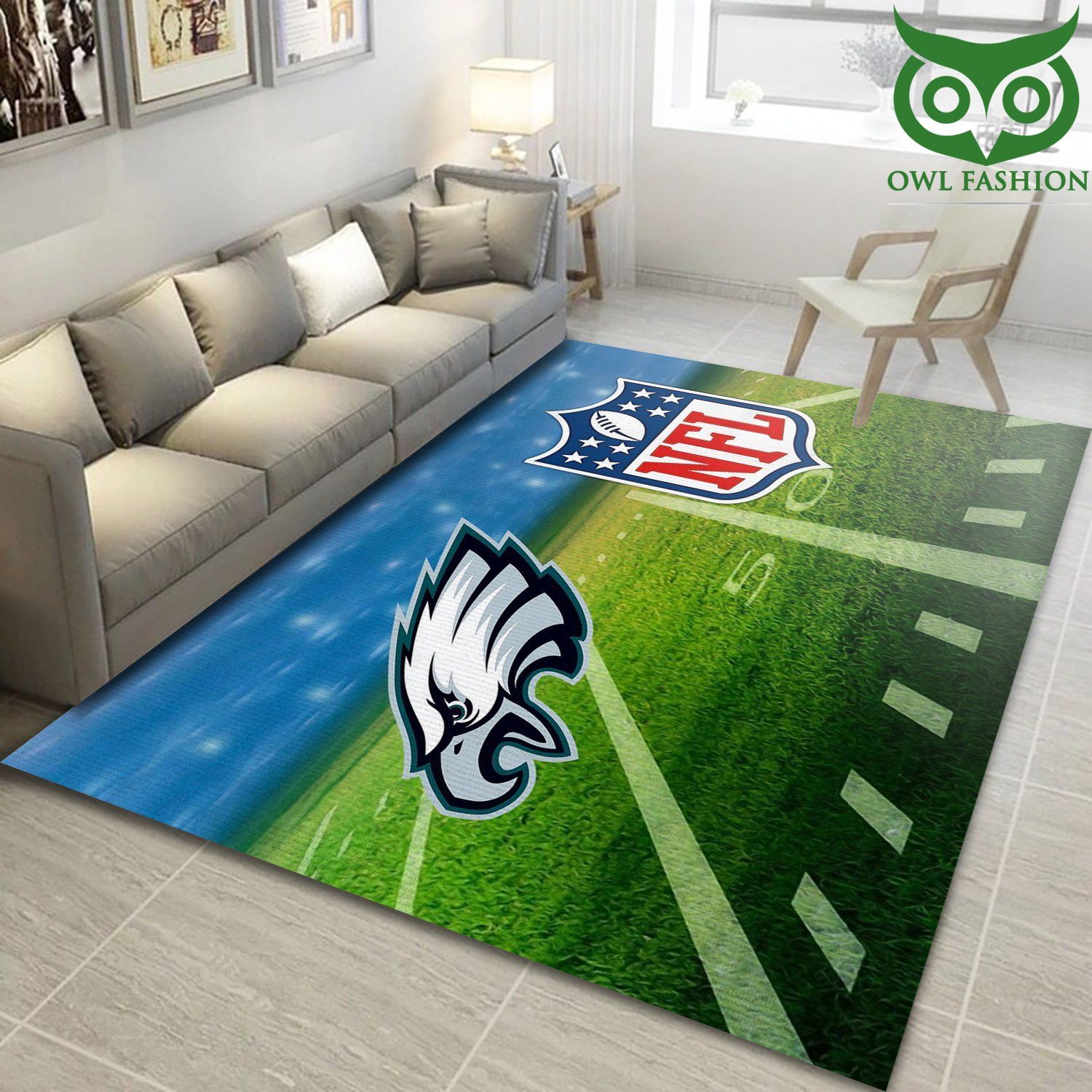 Philadelphia Eagles Nfl Area carpet rug Home and floor Decoration