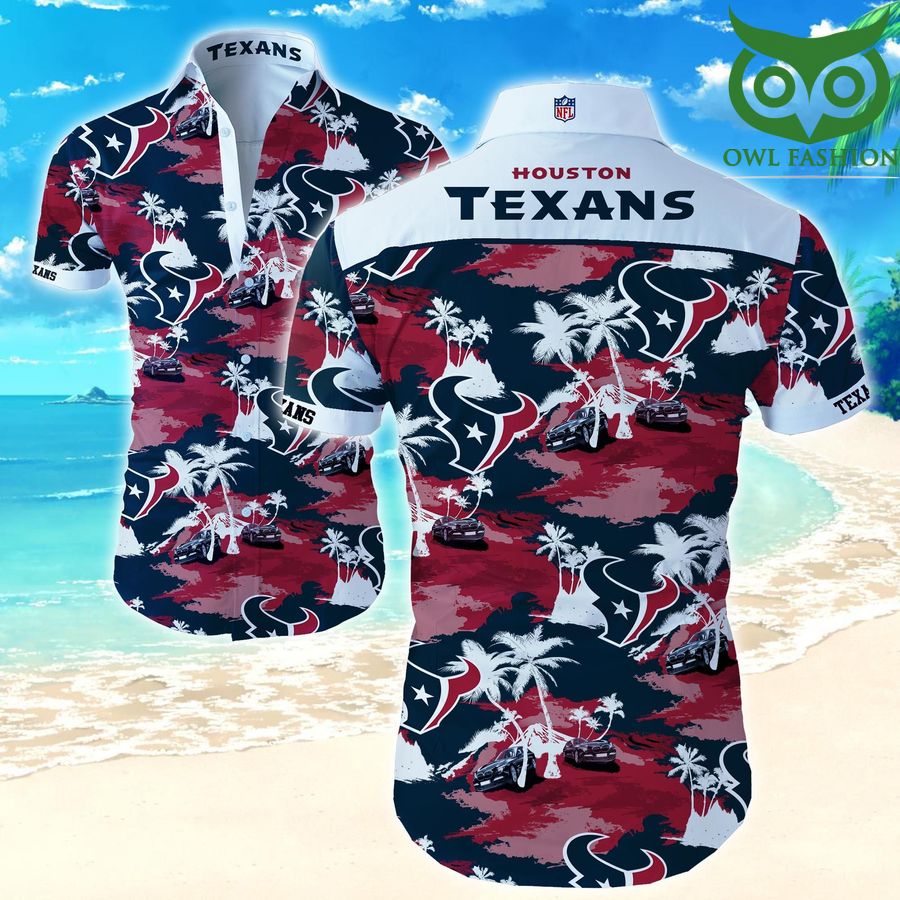 Nfl Houston Texas team logo Hawaiian Shirt 