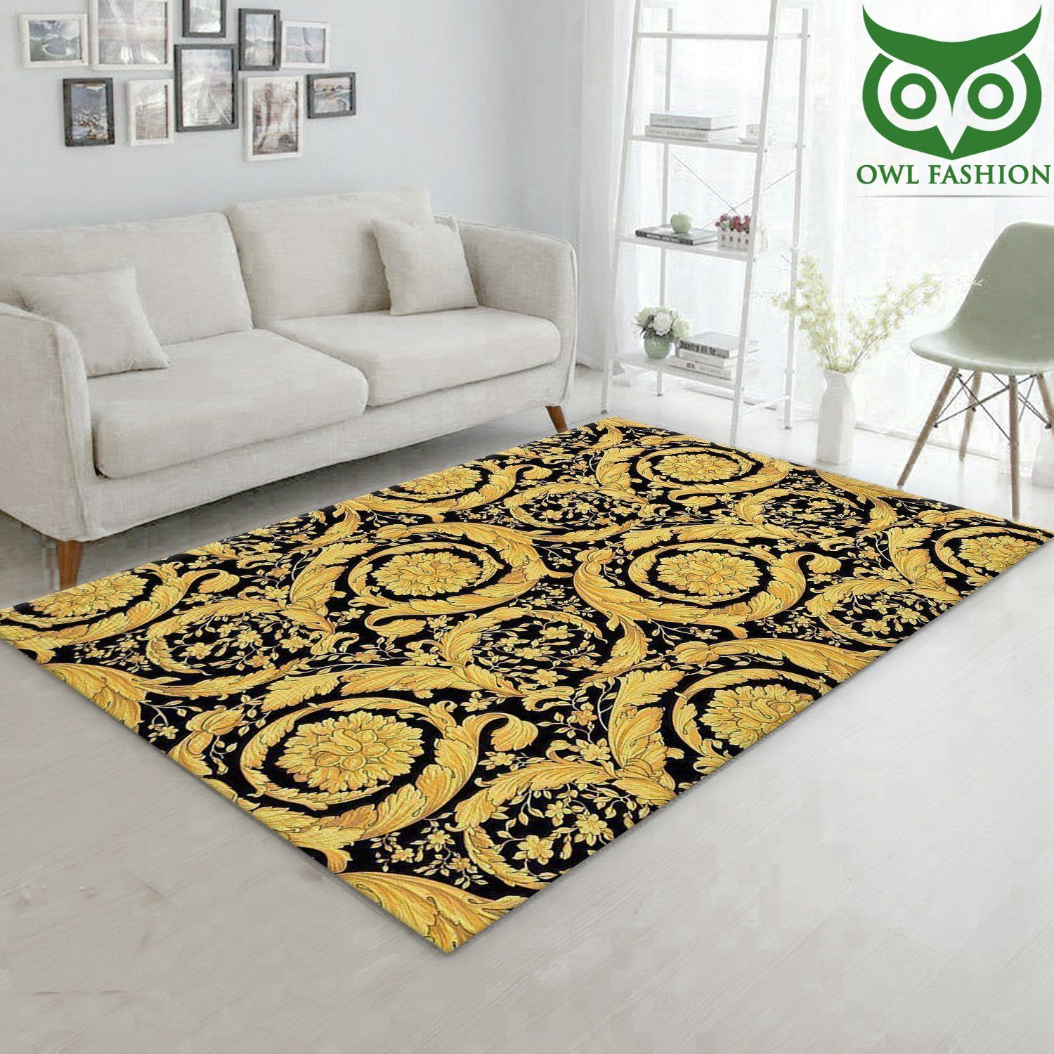 LUXURY Versace Fashion Brand Area carpet rug Home and floor Decoration