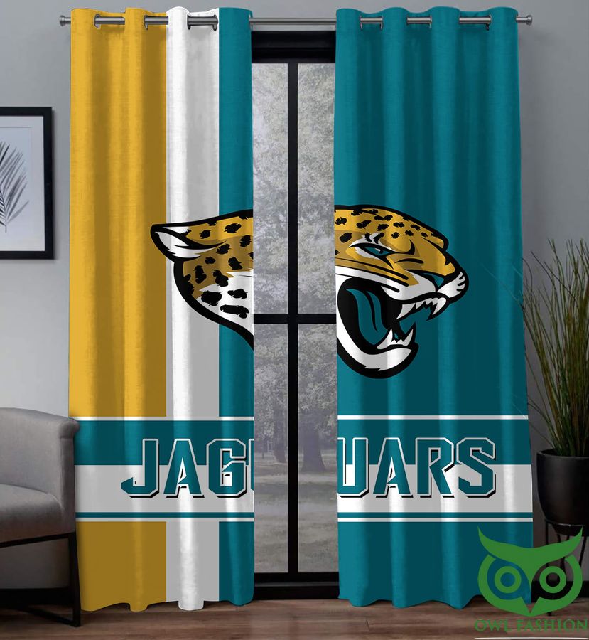 NFL Jacksonville Jaguars Limited Edition Window Curtains