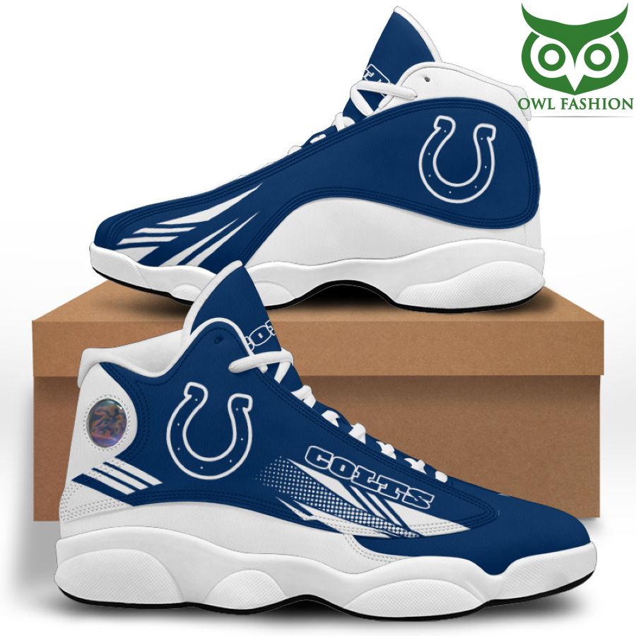 44 NFL Indianapolis Colts Air Jordan 13 Shoes Sneaker
