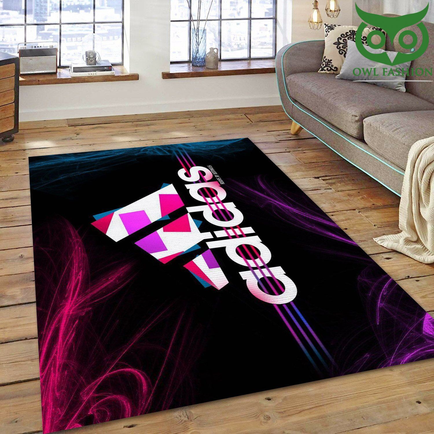 Adidas limited version room decorate floor carpet rug 