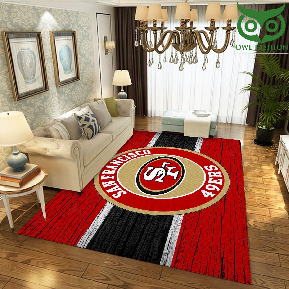 San Francisco 49ers Nfl Area decorate floor carpet rug 