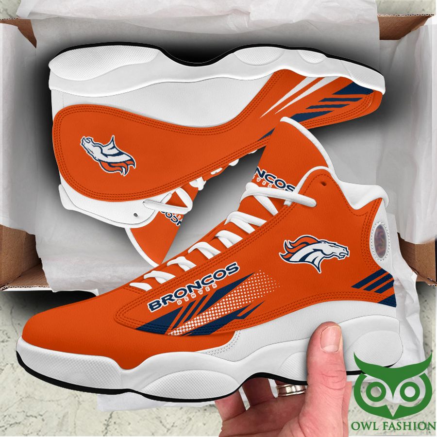 NFL Denver Broncos Air Jordan 13 Shoes Sneaker