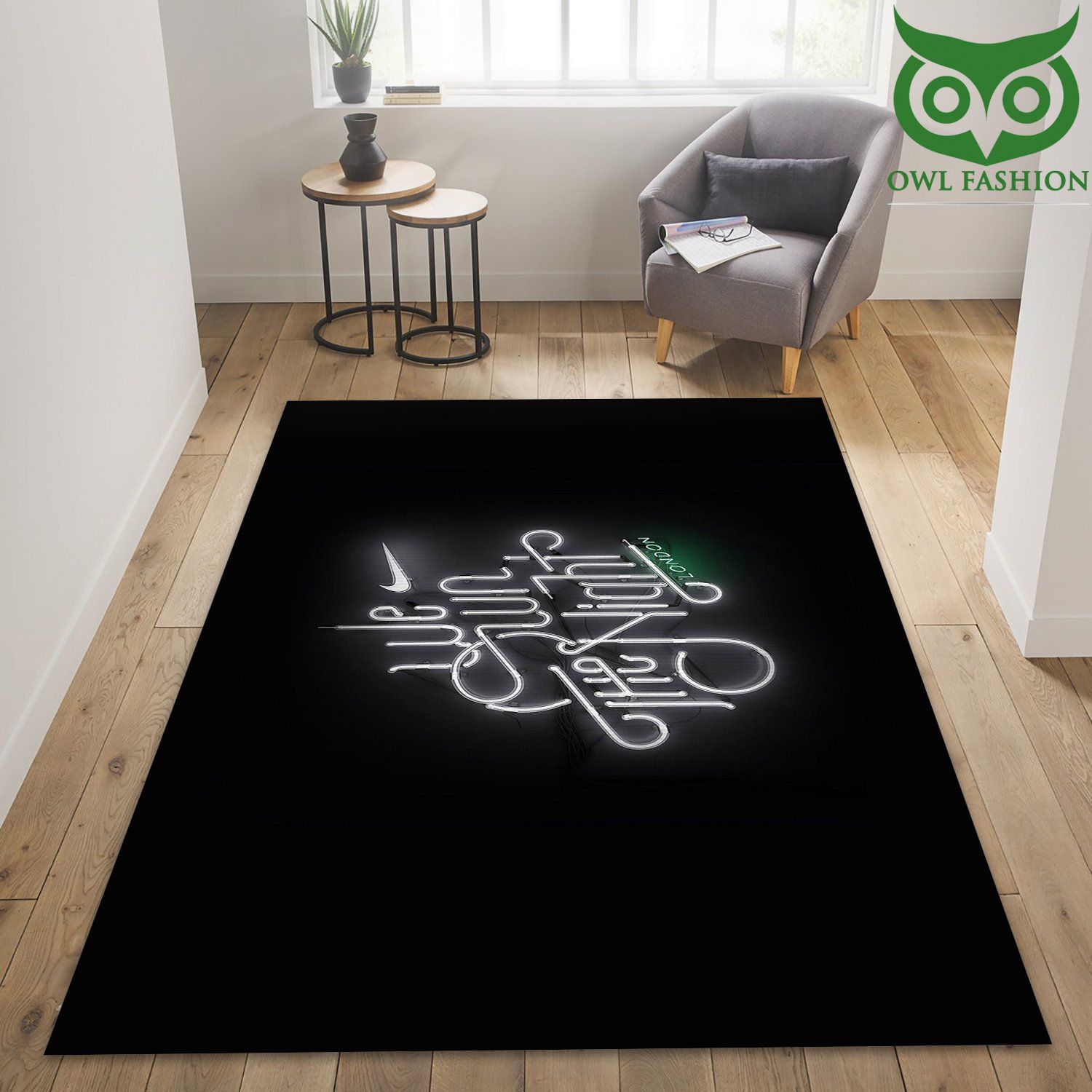 SPECIAL Nike home and floor decor carpet rug 