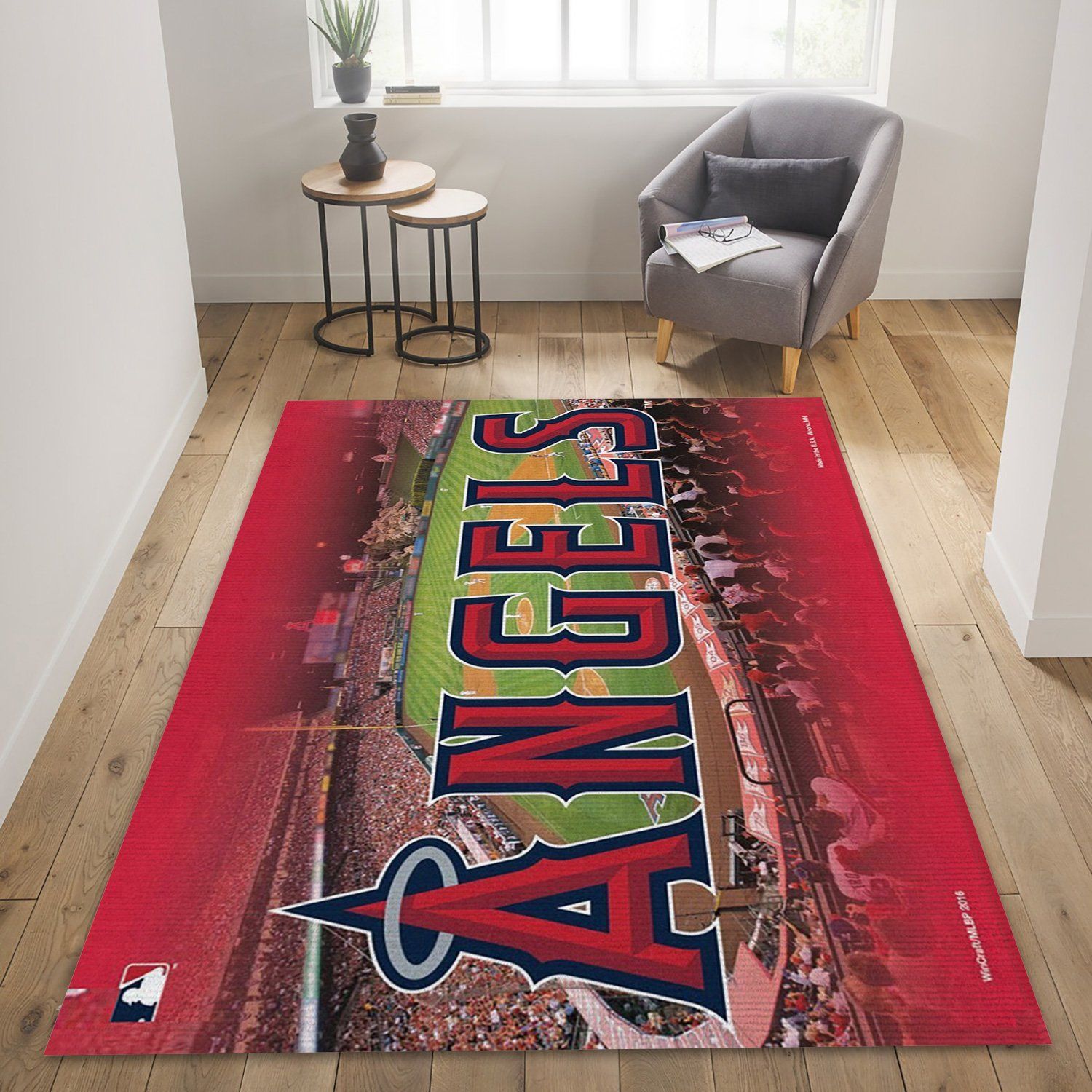 Los Angeles Angels Wincraft MLB Art Floor home decoration carpet rug