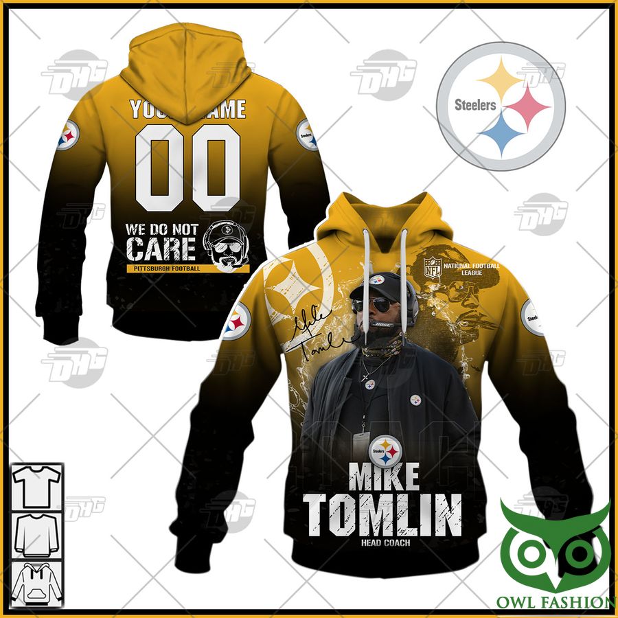 Personalize NFL Head Coach Mike Tomlin Pittsburgh Steelers Coach Of The Year Hoodie Special Version