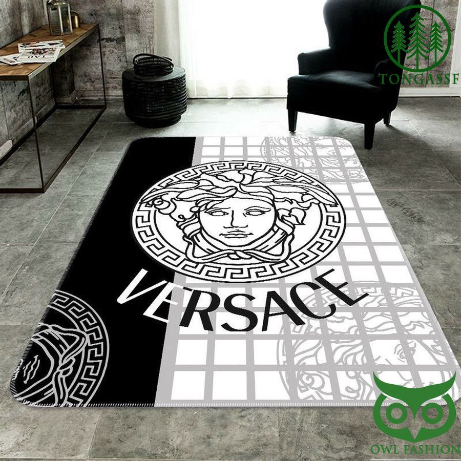 Versace black and white Speical Carpet Rug
