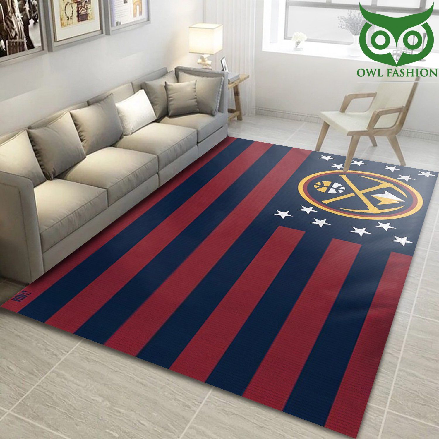 NBA Denver Nuggets Us carpet rug Home and floor Decoration