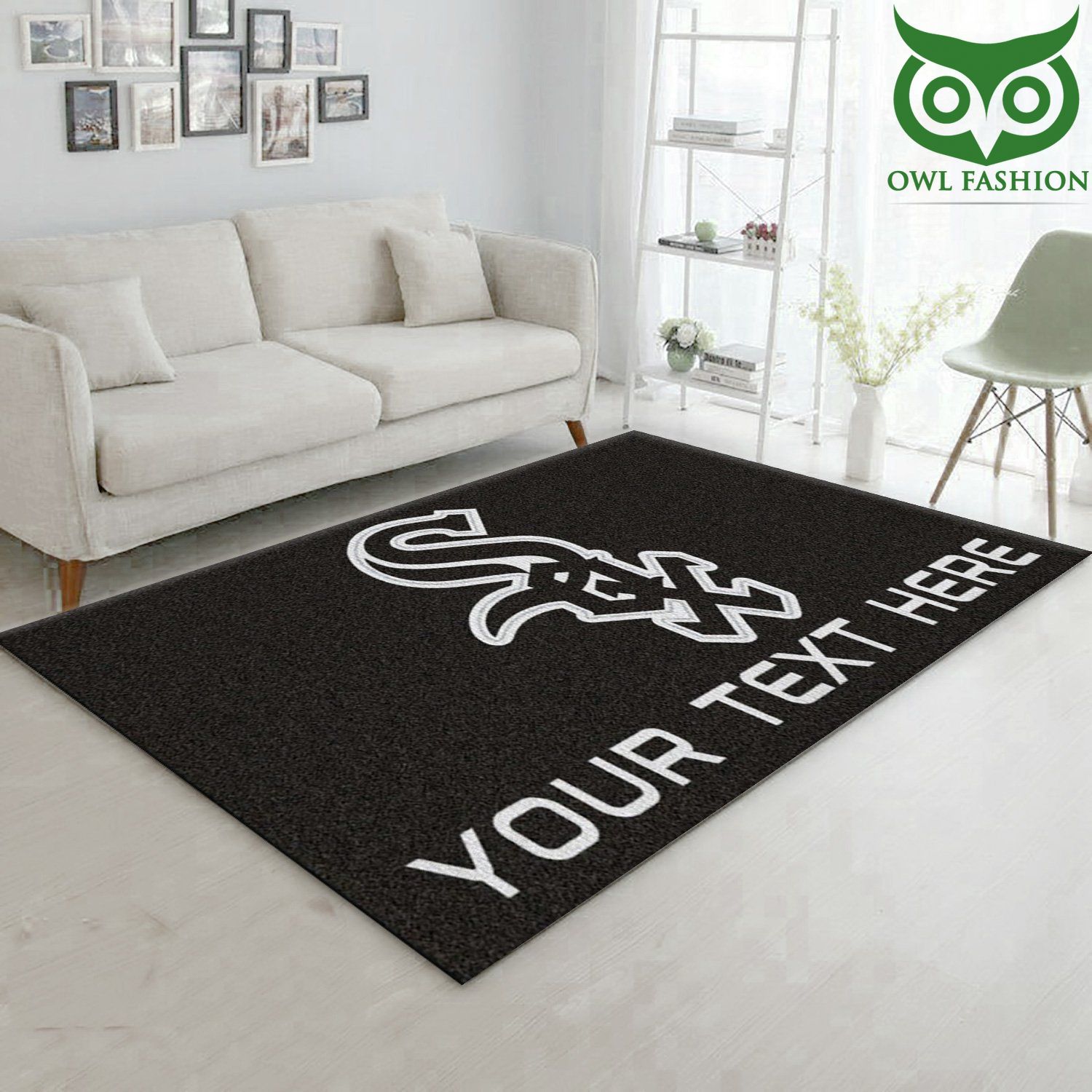 Customizable Chicago White Sox MLB Area carpet rug Limited edition