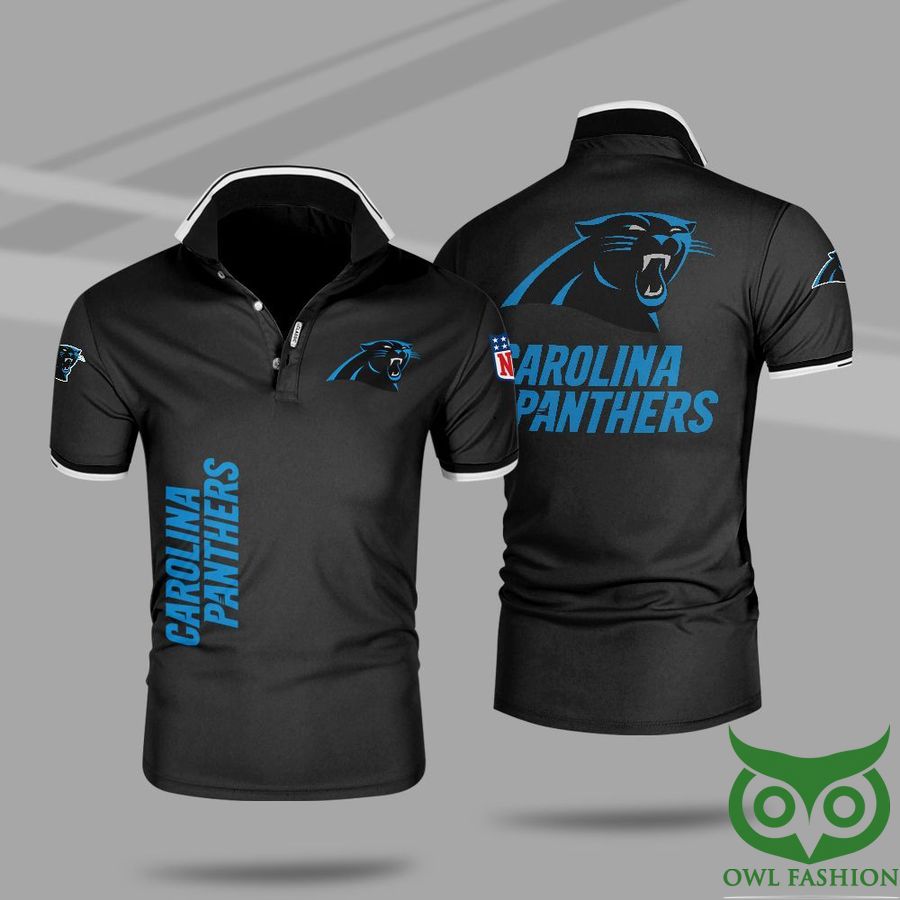 NFL Carolina Panthers Premium 3D Polo Shirt