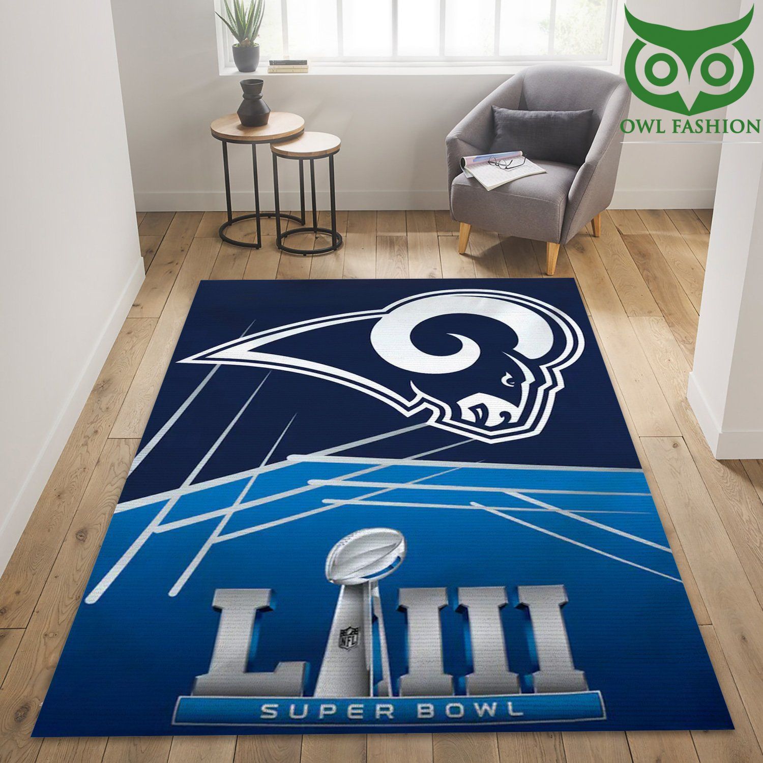 NFL Los Angeles Rams Super Bowl Area carpet rug Home and floor Decoration